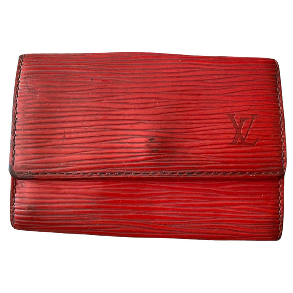 Front of red key holder