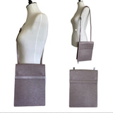 Alt views of purple epi purse