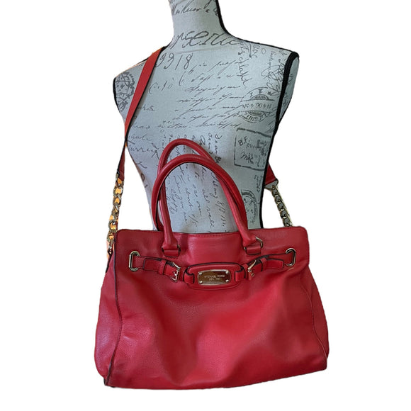 Front of MK purse as crossbody