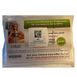 Front of plain photo paper