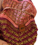 Size label of Missoni wave top dress
