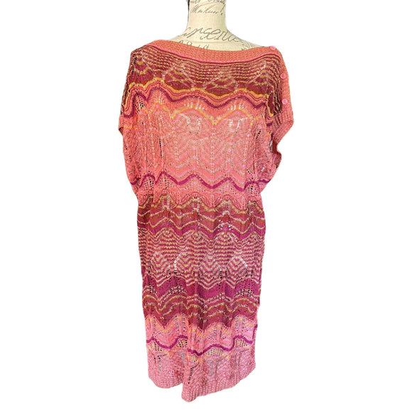 Front of Missoni wave top dress