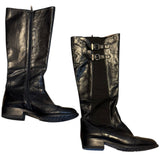 Side of black boots 2