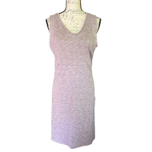 Front of Mondetta purple dress
