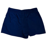 Back of blue shorts