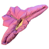 Bottom of purple jacket