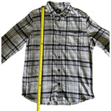 Length of gray shirt