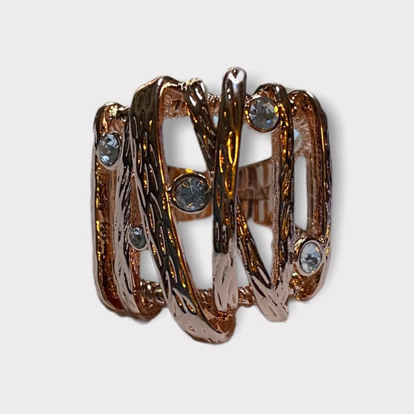 front of cage ring