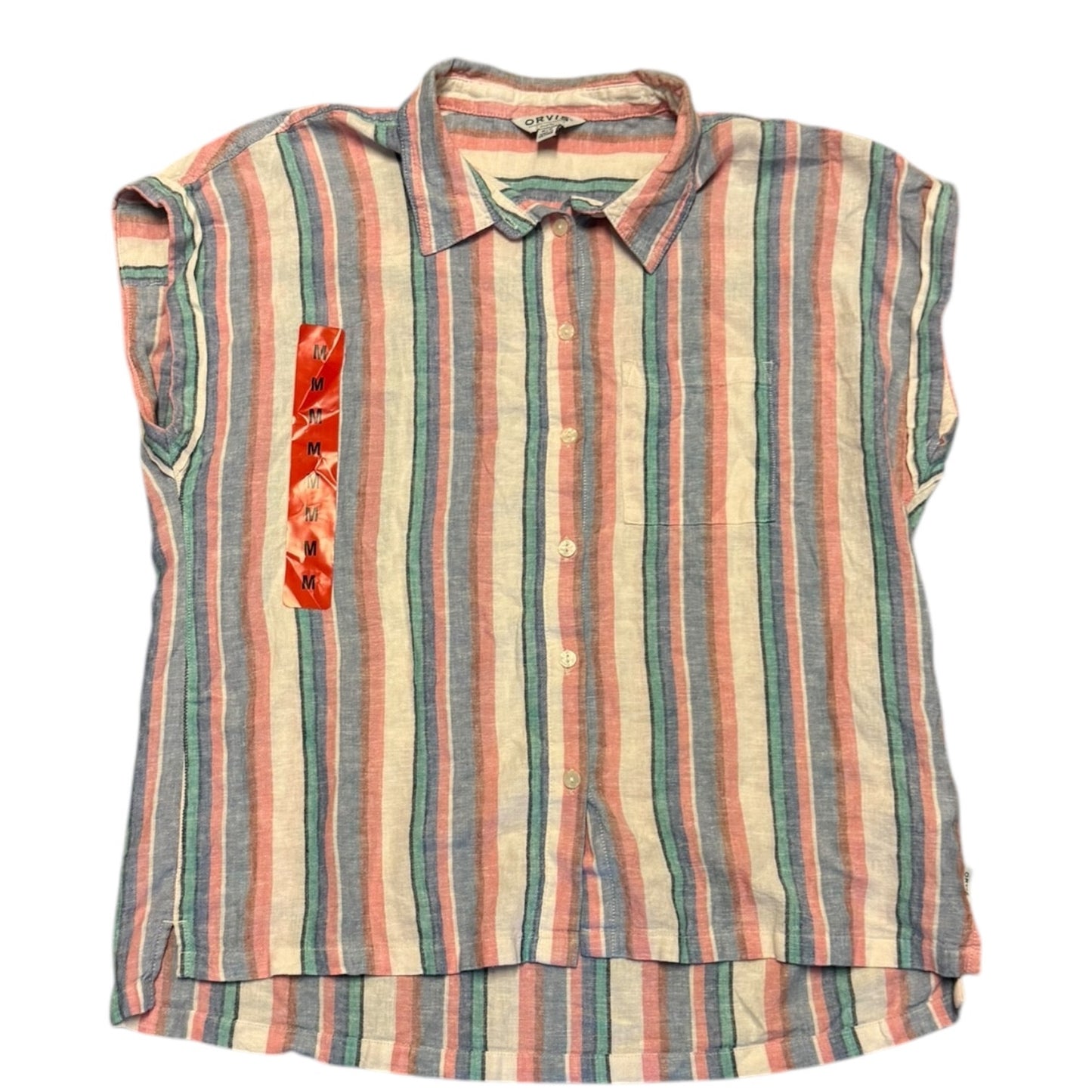 Shirt laying flat