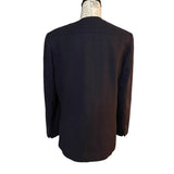 Back of jacket on