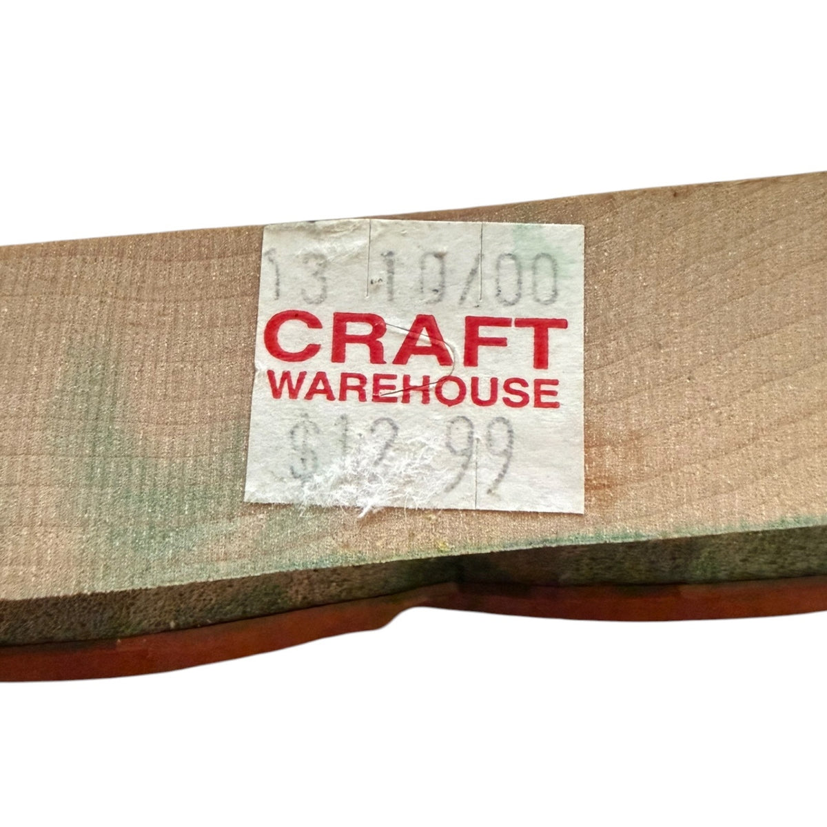 Wooden product with a 'Craft Warehouse' label on a white background