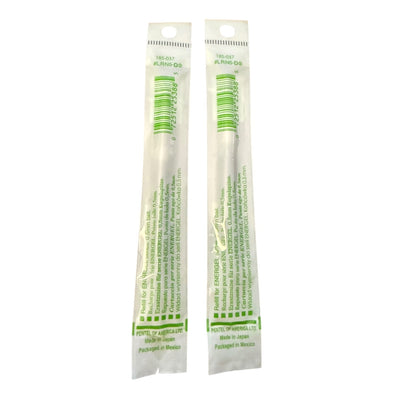 Two Pentel FL-N10-05 Energy 0.5 Needle Tip refill cartridges in their original clear plastic packaging with green and white branding, set against a plain white background.