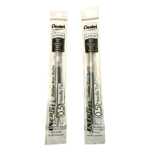 Front of black ink refills