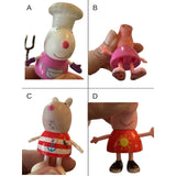 Four toy figures showing issues on a white background.