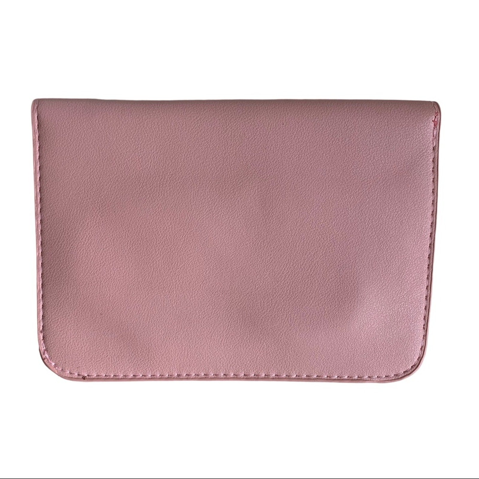 Back of mini crossbody pink