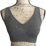 Gray Puma sports bra