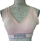 Front of pink bra
