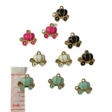 measurements of mini pumpkin charms