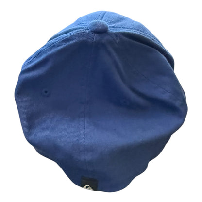 Top of Blue cap on a white background