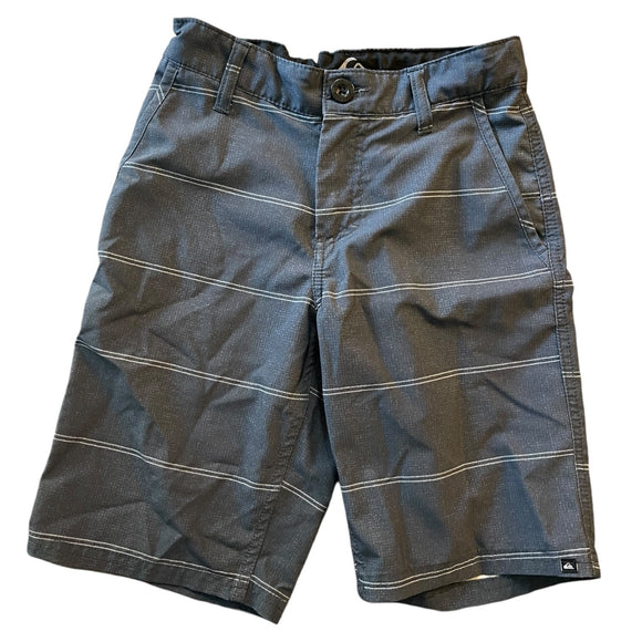 Front of gray shorts