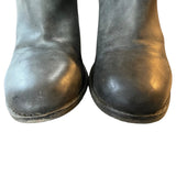 Front of boots with issues