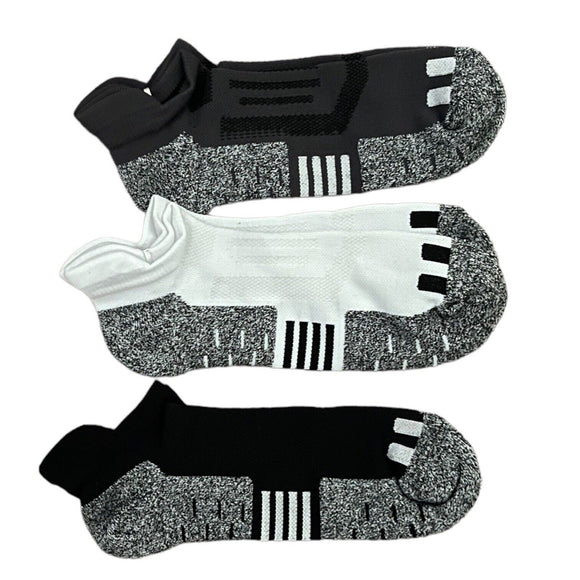 Front of 3 pairs of socks