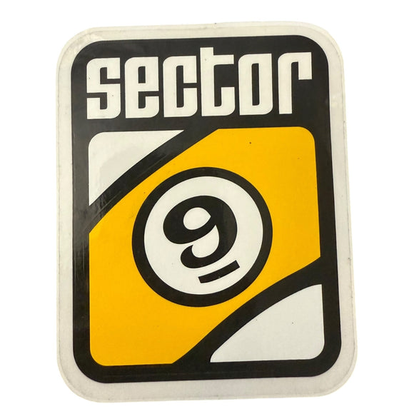 Front of Sector sticker