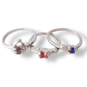 Set of 3 rings view 1