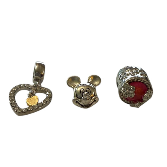 Front of 3 charms