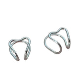 Side of heart ear cuff