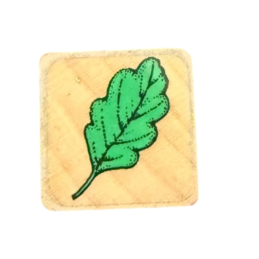 Front of leaf stamp