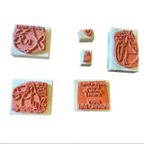 Bottom of stamps