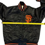 black satin SF jacket