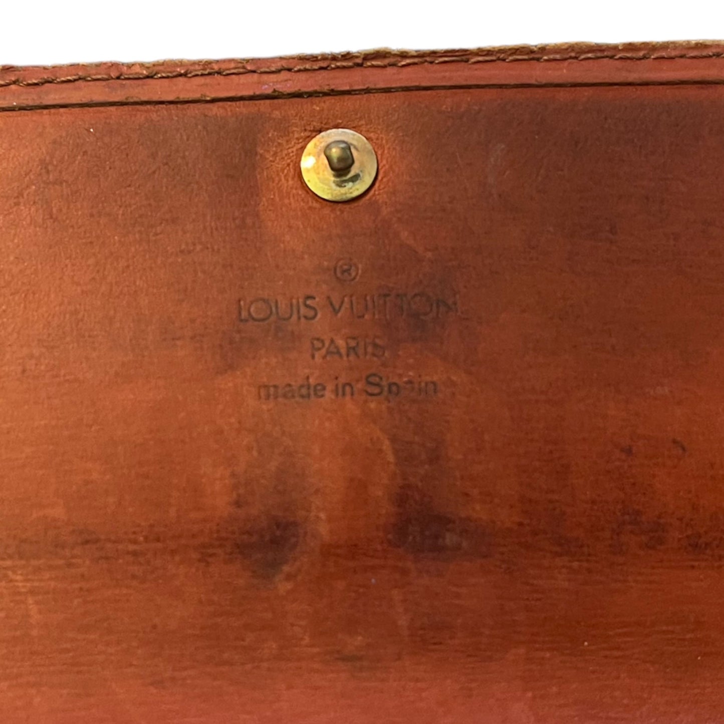 Louis Vuitton Brown Sarah Epi Wallet