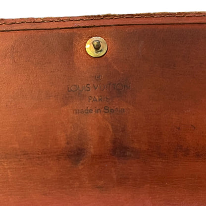 Louis Vuitton Brown Sarah Epi Wallet