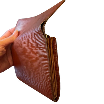 Louis Vuitton Brown Sarah Epi Wallet