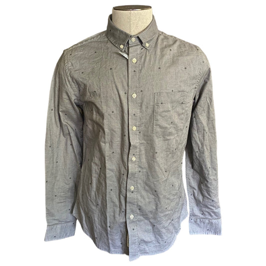 Goodfellow Button Down Cotton Long Sleeve Shirt Medium