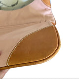 Corner 2 of pink Burberry crossbody purse
