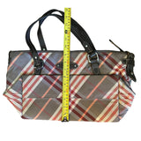 Burberry Blue Label Nova Check Canvas & Leather Purse