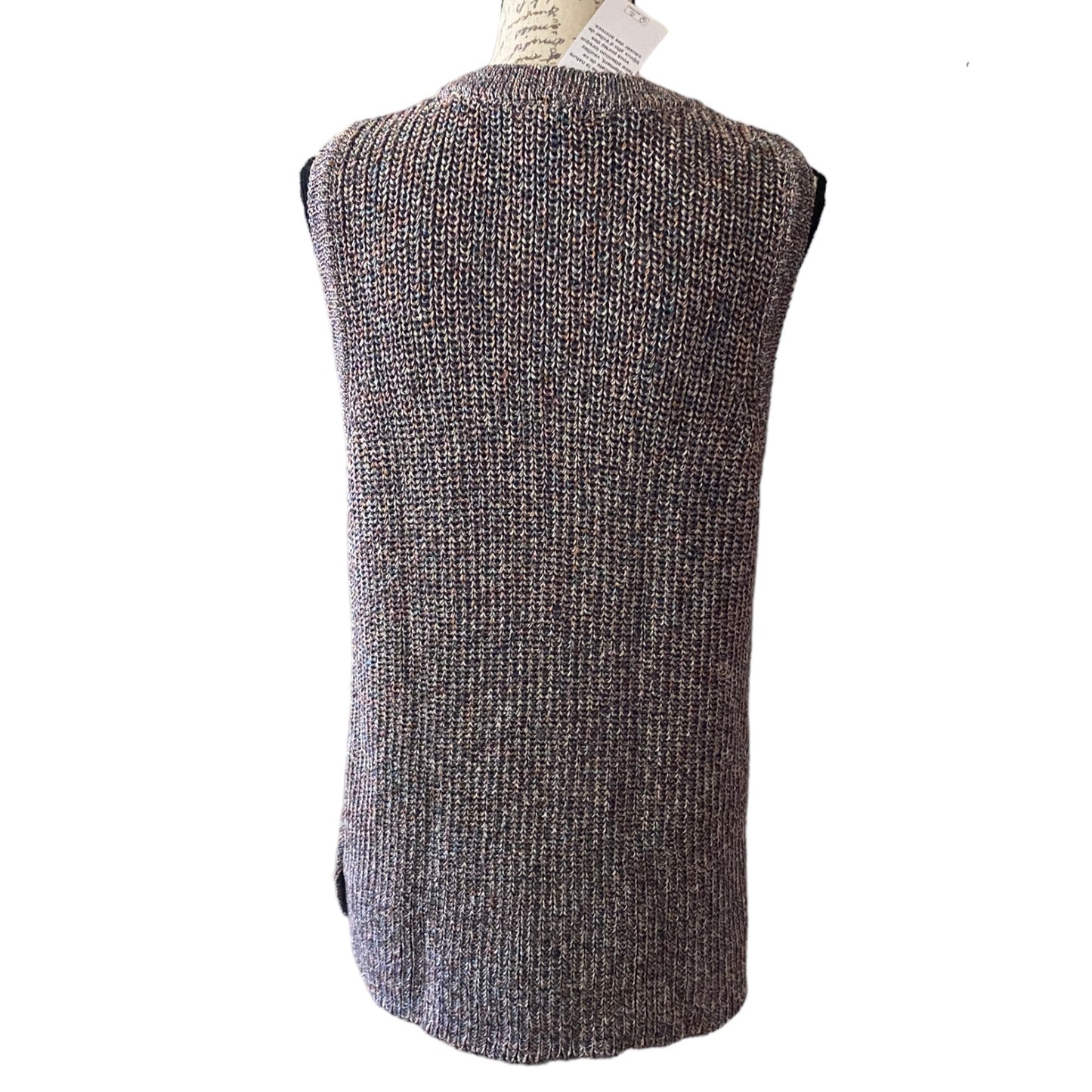 Ella Moss Multicolor Sweater Tank Top Size Extra Large NWT