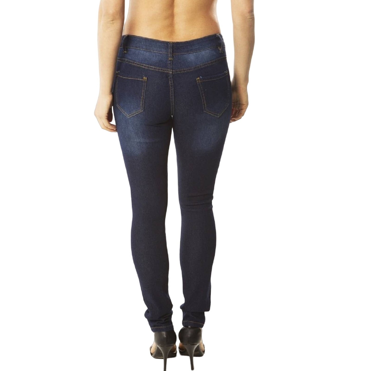 YRL Fantasy Blue Denim Skinny Jeans Size 5