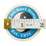 Width of sticker