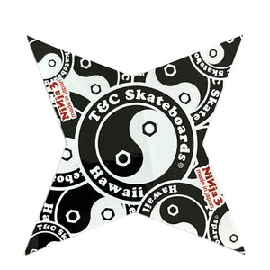 Front of star sticker