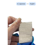 Interior tag with translation