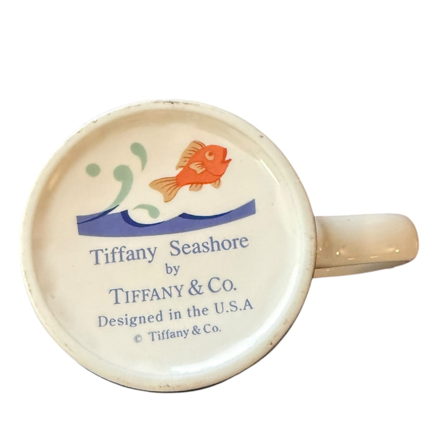 Tiffany & Co. ceramic item with fish design on a white background
