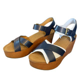 Side front of shoes
