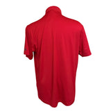 Back of red polo