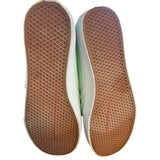 Vans Off The Wall Mint Green Paisley Sneakers 9.5