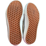 Bottom of white Vans