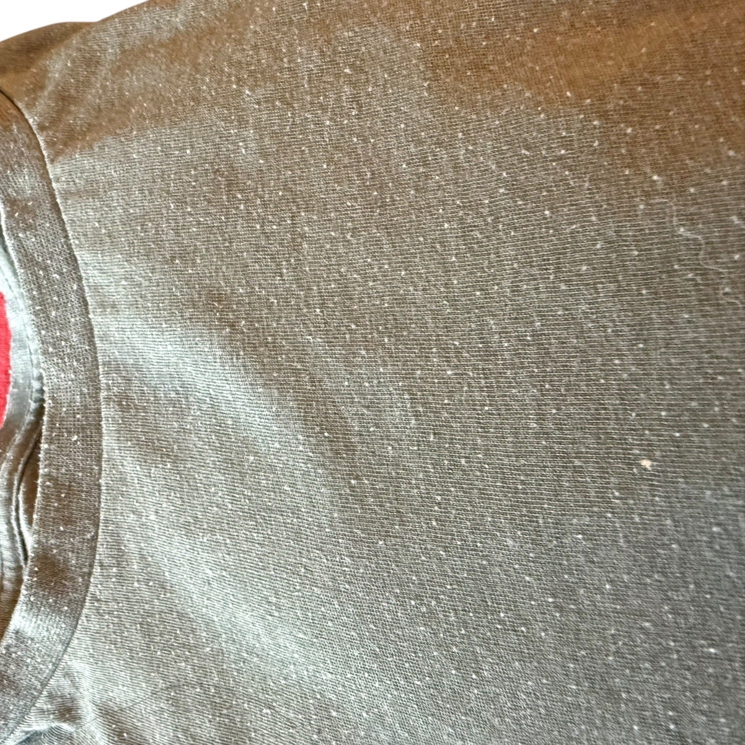 Close-up of a textured fabric surface with a focus on texture and color.